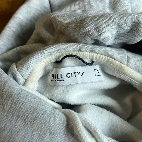 Hill City Grey Hoodie Size Small - Picture 3 of 4